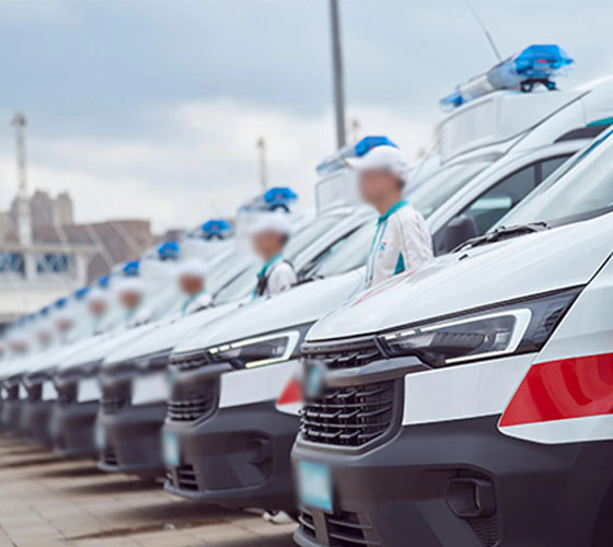 若羌县服务车队展示